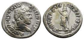 CARACALLA, 197-217 AD. AR, Denarius. Rome. 3.23g 18.7m