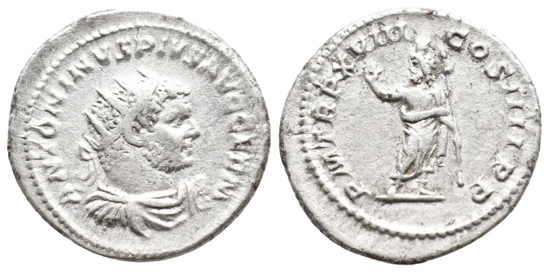 CARACALLA, 197-217 AD. AR, Denarius. Rome. 4.88g 23.6m
