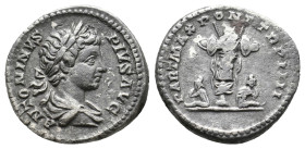CARACALLA, 197-217 AD. AR, Denarius. Rome. 2.44g 18.3m