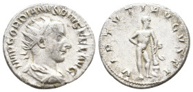 GORDIAN III, 238-244 AD. AR, Antoninianus. Rome. 4.51g 21.5m
