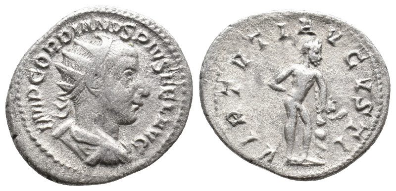 GORDIAN III, 238-244 AD. AR, Antoninianus. Rome. 4.07g 23.2m