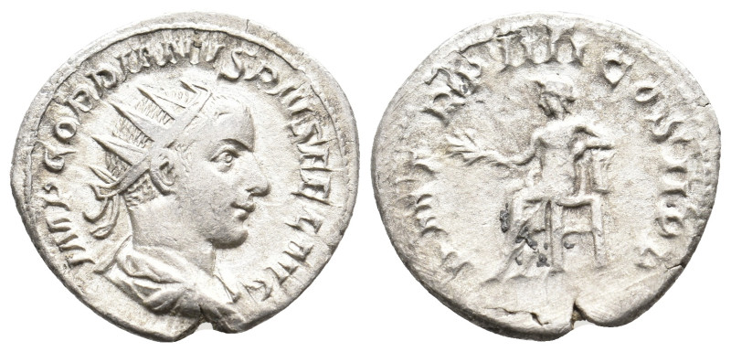 GORDIAN III, 238-244 AD. AR, Antoninianus. Rome. 3.53g 22.7m