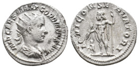 GORDIAN III, 238-244 AD. AR, Antoninianus. Rome. 3.45g 21m
