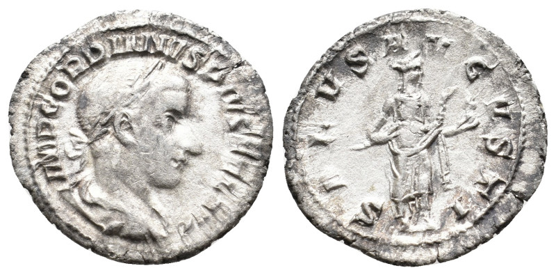 GORDIAN III, 238-244 AD. AR, Antoninianus. Rome. 2.30g 20.4m
