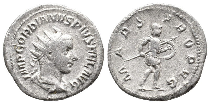 GORDIAN III, 238-244 AD. AR, Antoninianus. Rome. 3.78g 22.8m