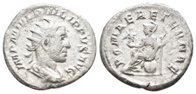 PHILIP I ‘THE ARAB’, 244–249 AD. AR, Antoninianus. Rome. 4.07g 22.2m