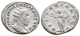 PHILIP I ‘THE ARAB’, 244–249 AD. AR, Antoninianus. Rome.3.38g 23.3m