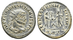DIOCLETIAN, 284-305 AD. AE, Antoninianus. Rome. 4.21g 22.2m