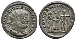 DIOCLETIAN, 284-305 AD. AE, Antoninianus. Rome. 3.72g 22.2m