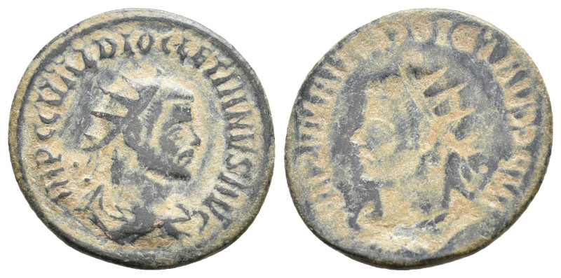 DIOCLETIAN, 284-305 AD. AE, Antoninianus. Rome. 3.4g 22.5m