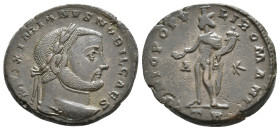 MAXIMIANUS 296-297 AD. AE, Nummus. 10.23g 28m