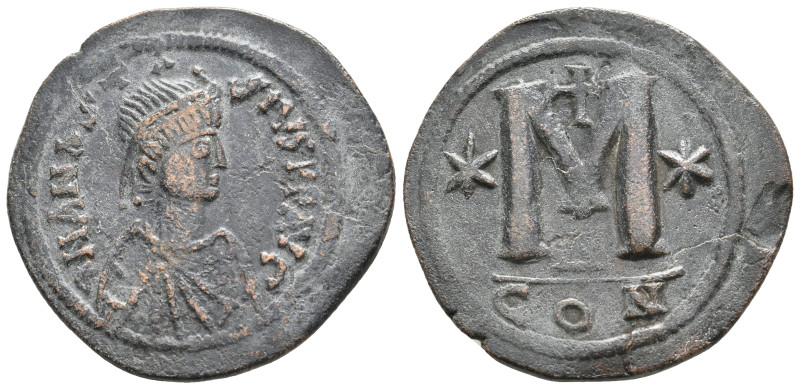 ANASTASIUS I, 491-518 AD. AE, Follis. Constantinople. 17.84g 38m