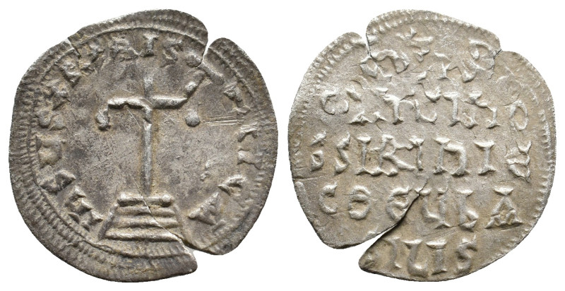 CONSTANTINE VI and IRENE, 780-797 AD. AR, Miliaresion. Constantinopolis. 1.48g 2...