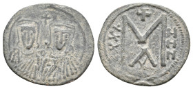 NICEPHORUS I, 802-811 AD. AE, Follis. Constantinople. 1.96g 22m