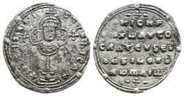 NICEPHORUS II PHOCAS, 963-969. AR, Miliaresion. Constantinople. 2.38g 22.5m