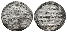 JOHN I TZIMISCES, 969-976 AD. AR, Miliaresion. Constantinople. 2.52g 22.2m