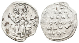 Michael VII Ducas, 1071-1078. 2/3 Miliaresion (Silver), Constantinopolis.
Obv. Bust of the Virgin facing, nimbate and wearing pallium and maphorium, ...