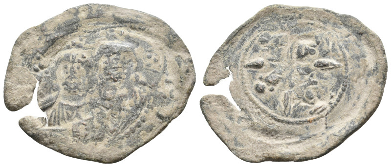 Anonymous. Time of of Nicephorus III Botaniates (1078-1081 AD). AE, Follis.
Obv...