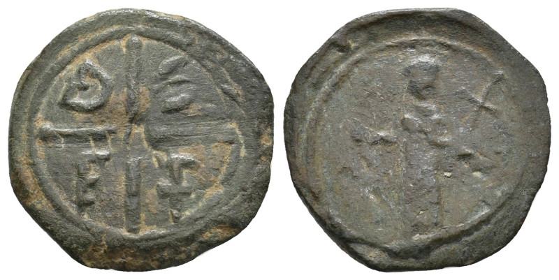 Unidentified Byzantine coin. 3.64g 22.8m