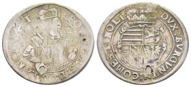 AUSTRIA. Leopold V (1619-1632). 1627. AR. 4.24g 29m