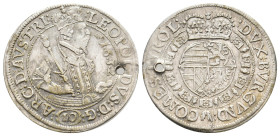 AUSTRIA. Leopold V (1619-1632). 1632. AR. 4.21g 28.7m