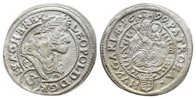 AUSTRIA. Leopold I (1657-1705) 1699. AR. 1.58g 21.4m