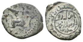 SALDUQIDS. NASIR AL-DIN MUHAMMAD, 1168-1191 AD /563-587 AH. Fals. 5.37g 24.8m