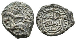 SALDUQIDS. NASIR AL-DIN MUHAMMAD, 1168-1191 AD /563-587 AH. Fals. 7.51g 24.7m