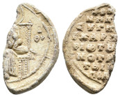 Seal of Niketas synkellos, chartoularios tou orphanotropheiou tou Ionopoleos; cf. Zacos II 659b. 5.45g 24.7m