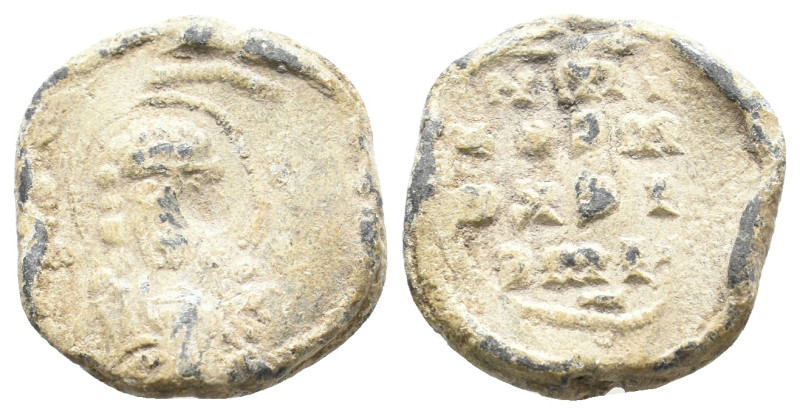 BYZANTINE SEAL. 4,86g 18.4m