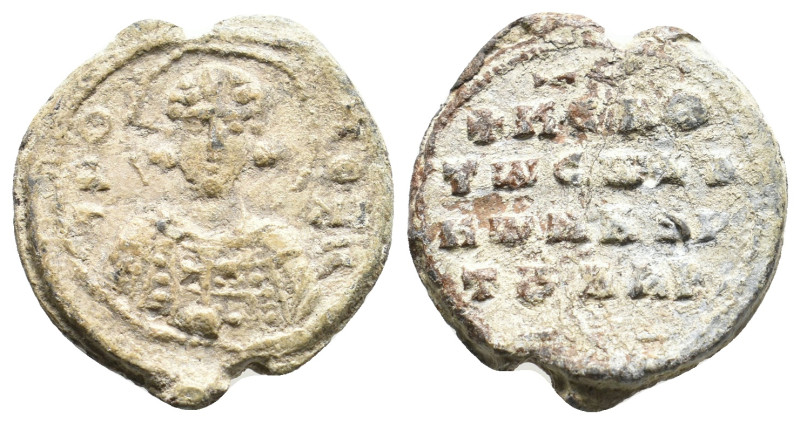 BYZANTINE SEAL. 6.40g 20m