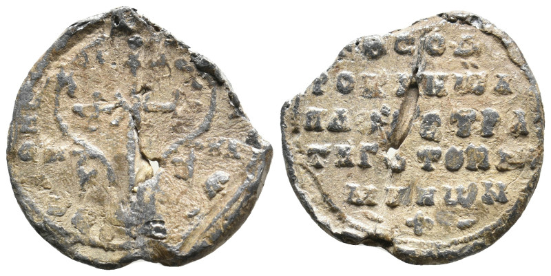BYZANTINE SEAL. 10.06g 27.3m