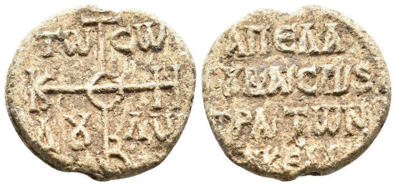 BYZANTINE SEAL. 13.90g 27m