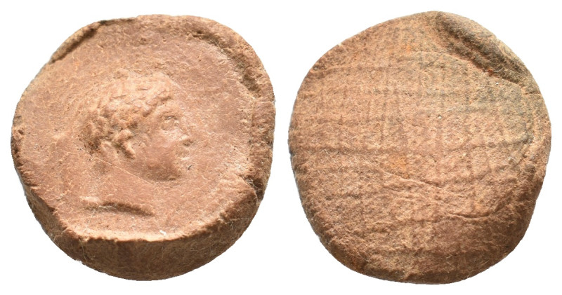 ROMAN TESSERA. 1.54g 16.8m