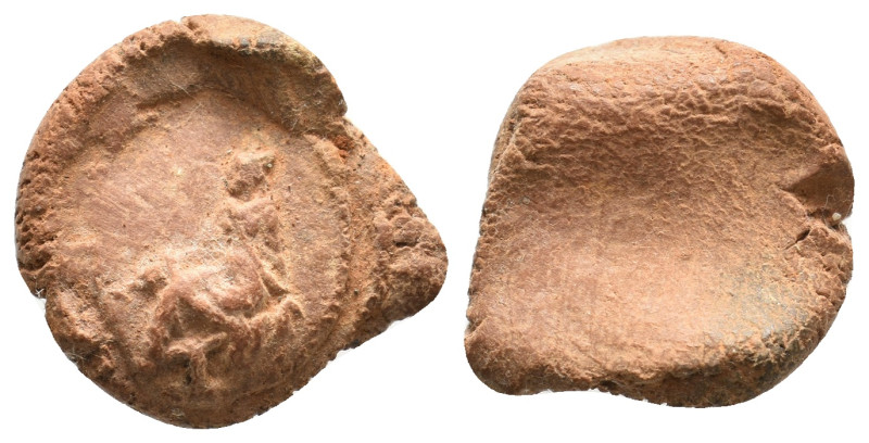 ROMAN TESSERA. 1.82g 19.5m