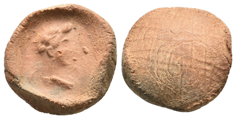 ROMAN TESSERA. 1.88g 19.4m