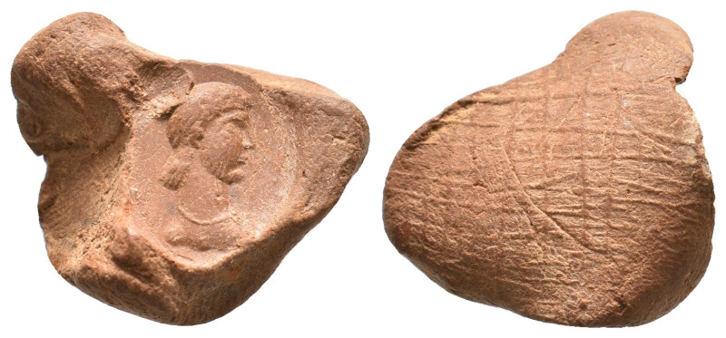 ROMAN TESSERA. 2.25g 20.6m
