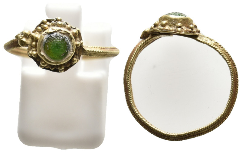 ANCIENT BYZANTINE GOLD RING (CIRCA 9TH-11TH AD)
Condition : See picture. No ret...