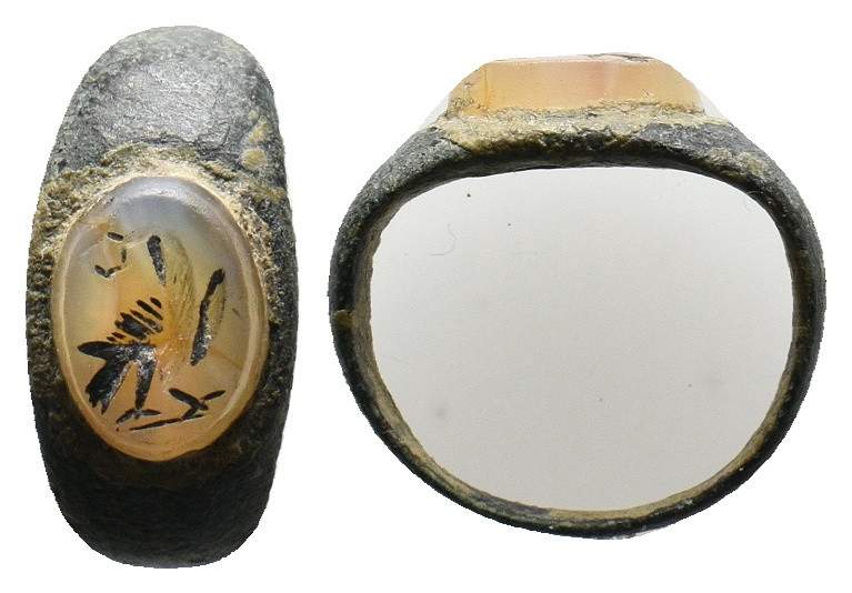 ANCIENT ROMAN BRONZE RING (1ST-5TH CENTURY AD.) 2.95g