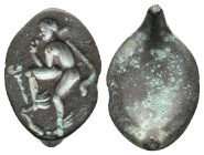ANCIENT ROMAN BRONZE RING (1ST-5TH CENTURY AD.) 2.96g