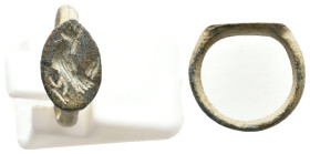 ANCIENT BYZANTINE RING (CIRCA 9TH-11TH AD) 1.58g