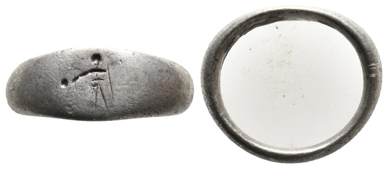ANCIENT BYZANTINE RING (CIRCA 9TH-11TH AD) 3.21g