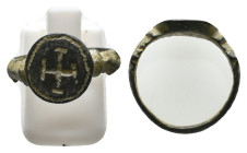 ANCIENT BYZANTINE RING (CIRCA 9TH-11TH AD) 3.65g