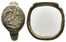 ANCIENT BYZANTINE RING (CIRCA 9TH-11TH AD) 4.81g
