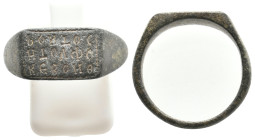 ANCIENT BYZANTINE RING (CIRCA 9TH-11TH AD) 4.84g