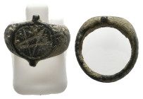 ANCIENT BYZANTINE RING (CIRCA 9TH-11TH AD) 5.24g
