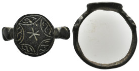 ANCIENT BYZANTINE RING (CIRCA 9TH-11TH AD) 5.76g
