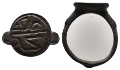 ANCIENT BYZANTINE RING (CIRCA 9TH-11TH AD) 7.88g