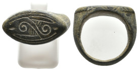 ANCIENT BYZANTINE RING (CIRCA 9TH-11TH AD) 11.09g