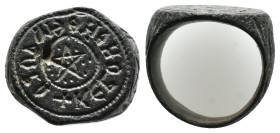 ANCIENT BYZANTINE RING (CIRCA 9TH-11TH AD) 16.56g